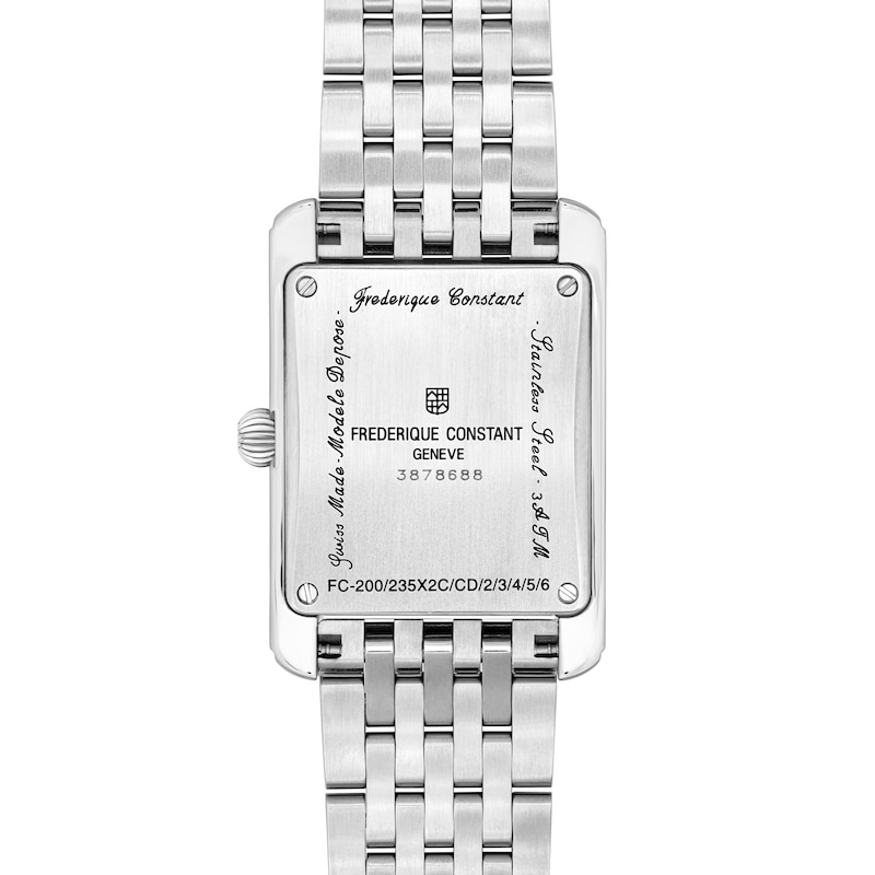 Main Image 3 of Frederique Constant Classics Carree Small Seconds Women's Watch FC-235S2C6B