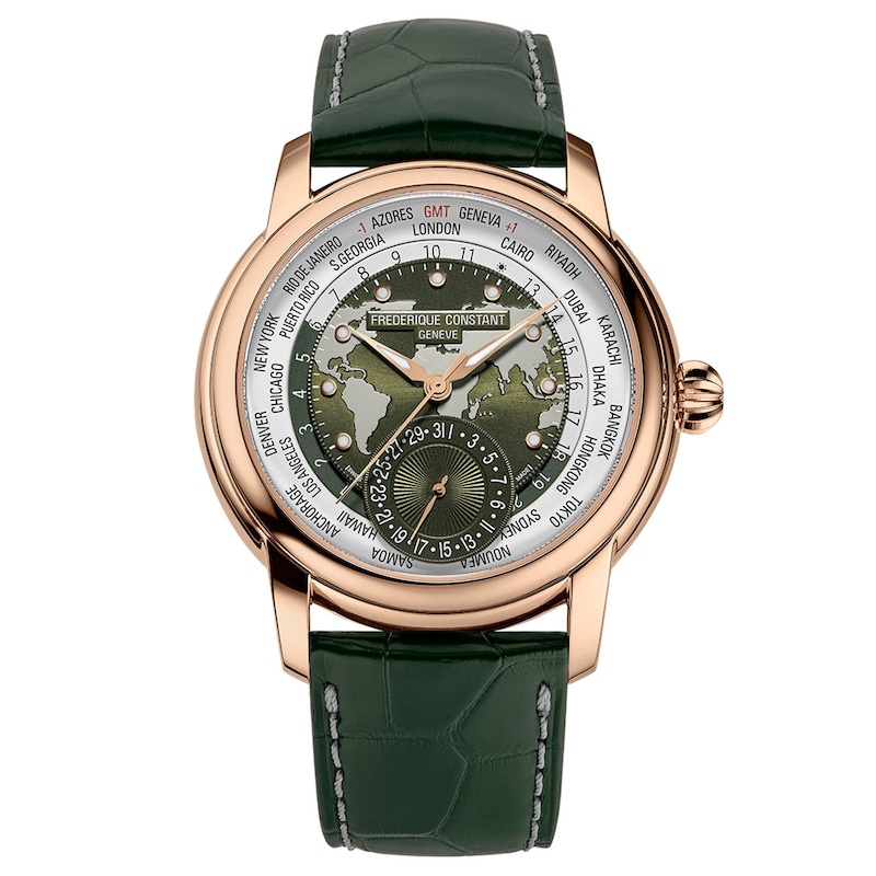 Main Image 1 of Frederique Constant Classic Worldtimer Manufacture Men's Watch FC-718KWWM4H9