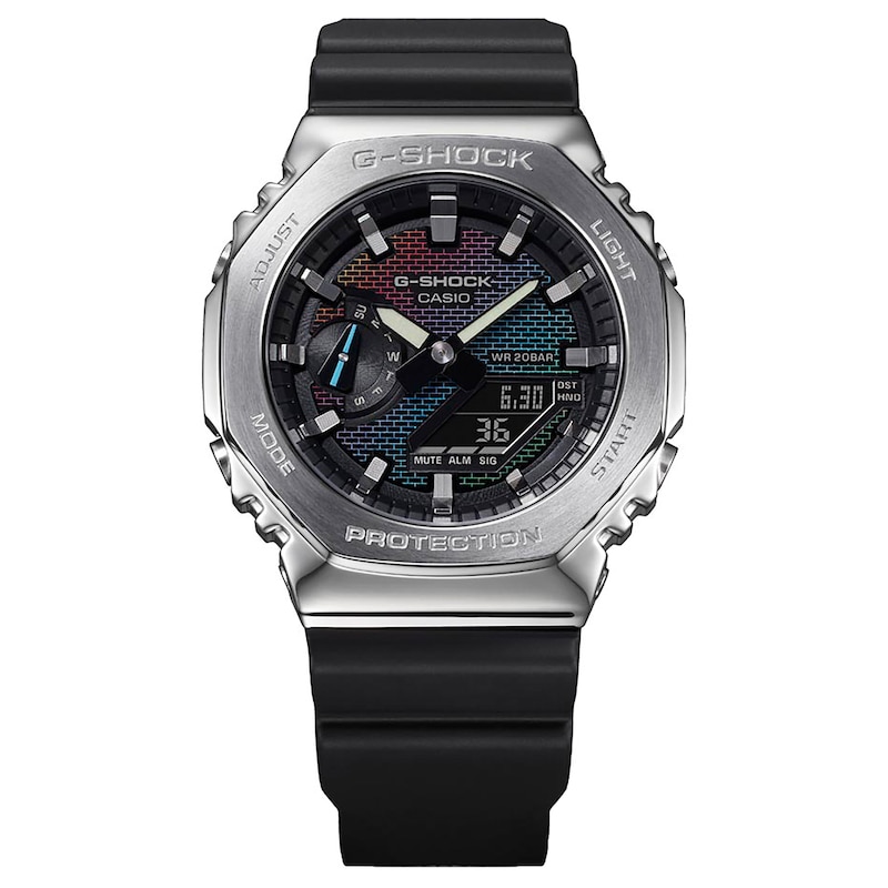 Main Image 1 of Casio G-SHOCK G-STEEL Rainbow Brick Analog-Digital Men's Watch GM2100RW-1A