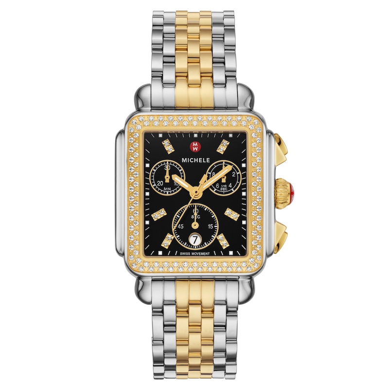 Main Image 1 of MICHELE Deco Diamond Women's Watch MWW06A000808