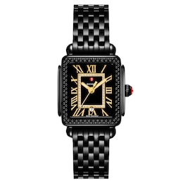 MICHELE Deco Madison Mid Noir Women's Watch MWW06G000042