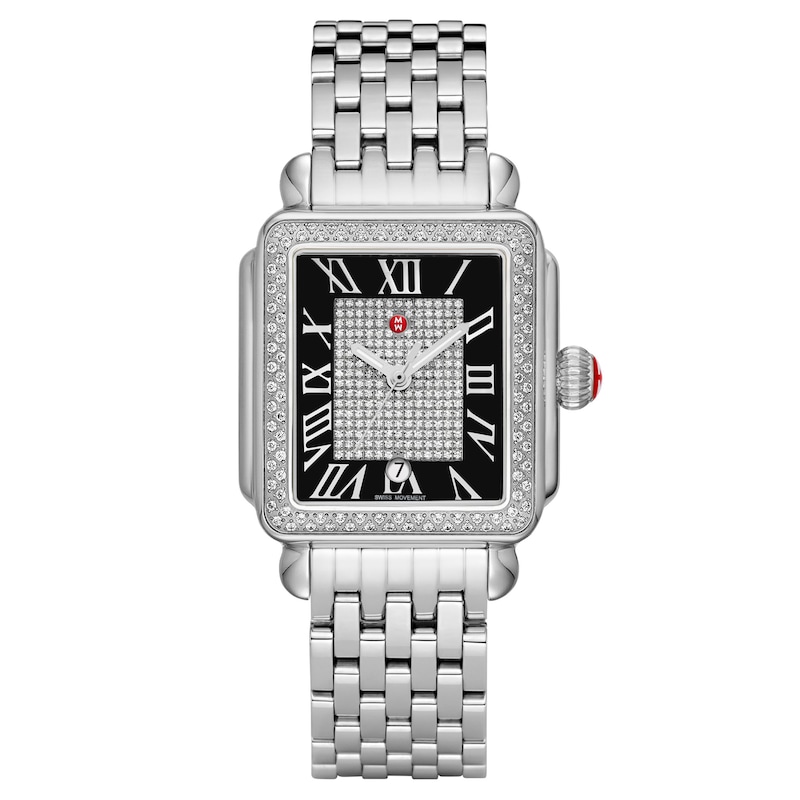 Main Image 1 of MICHELE Limited Edition Deco Madison Diamond Women's Watch MWW06T000274