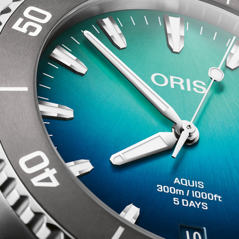 Main Image 2 of Oris Aquis Date Great Barrier Reef Limited Edition Automatic Men's Watch 01 400 7790 4185-SET