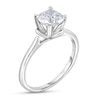 Thumbnail Image 1 of Diamond Solitaire Floral Engagement Ring 1-1/2 ct tw Round 14K White Gold (I2/I)