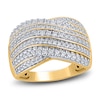 Thumbnail Image 1 of Diamond Wedding Band 1 ct tw Round 14K Yellow Gold