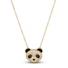 Thumbnail Image 1 of Le Vian Diamond Panda Pendant Necklace 1/3 ct tw Round 14K Honey Gold 19&quot;