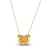 Thumbnail Image 3 of Le Vian Diamond Panda Pendant Necklace 1/3 ct tw Round 14K Honey Gold 19&quot;