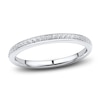 Thumbnail Image 1 of Diamond Wedding Band 1/10 ct tw Round 14K White Gold