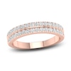 Thumbnail Image 0 of Diamond Wedding Band 1/2 ct tw Round 14K Rose Gold