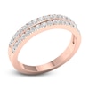 Thumbnail Image 1 of Diamond Wedding Band 1/2 ct tw Round 14K Rose Gold