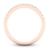 Thumbnail Image 3 of Diamond Wedding Band 1/2 ct tw Round 14K Rose Gold