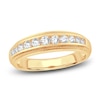 Thumbnail Image 1 of Men's Diamond Wedding Band 1/2 ct tw Round 14K Yellow Gold