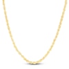 Thumbnail Image 1 of Men's Solid Diamond-Cut Rope Chain Necklace 14K Yellow Gold 20&quot; 5.0mm