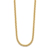 Thumbnail Image 2 of High-Polish Open Oval Chain Necklace 24K Yellow Gold 20&quot; 5.4mm