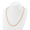 Thumbnail Image 3 of High-Polish Open Oval Chain Necklace 24K Yellow Gold 20&quot; 5.4mm