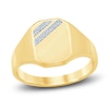 Thumbnail Image 1 of Men's Diamond Ring 1/20 ct tw Round 14K Yellow Gold