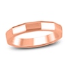 Thumbnail Image 1 of High-Polish Angled Wedding Band 14K Rose Gold 3.50mm