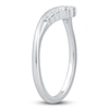 Thumbnail Image 2 of Diamond Contour Anniversary Band 1/8 ct tw 14K White Gold