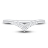 Thumbnail Image 3 of Diamond Contour Anniversary Band 1/8 ct tw 14K White Gold