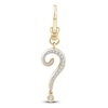 Thumbnail Image 1 of Charm'd by Lulu Frost Diamond Question Mark Charm 1/8 ct tw 10K Yellow Gold