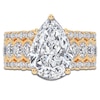 Thumbnail Image 3 of Pear-Shaped Created By Jared Studio Lab-Created Diamond Engagement Ring 4-3/4 ct tw 14K Yellow Gold