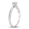 Thumbnail Image 2 of Diamond Solitaire Twist Engagement Ring 1/4 ct tw Round 14K White Gold (I2/I)