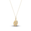 Thumbnail Image 2 of Diamond Sagittarius Zodiac Pendant Necklace 1/10 ct tw Round 14K Yellow Gold