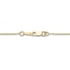 Thumbnail Image 3 of Diamond Initial T Pendant Necklace 1/10 ct tw Round 10K Yellow Gold 18&quot;