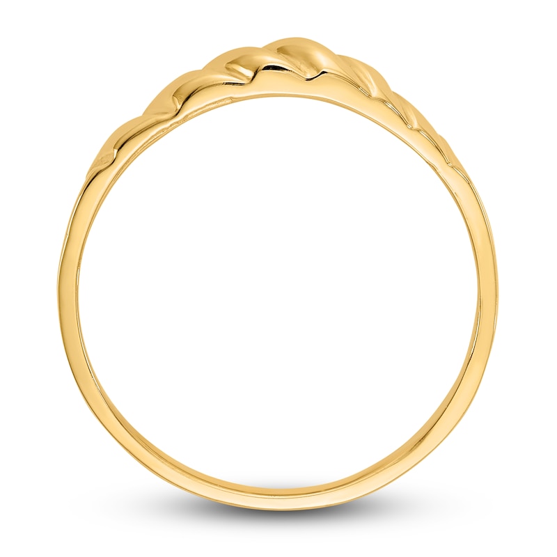 Main Image 2 of High-Polish Dome Ring 14K Yellow Gold