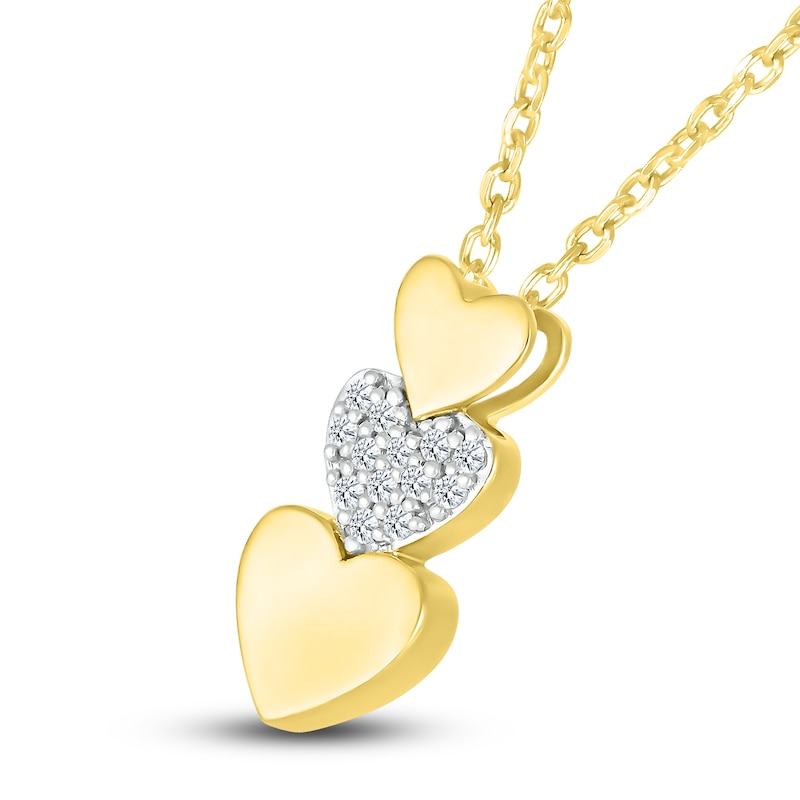 THE TRIPLE HEARTS GOLD