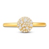 Thumbnail Image 3 of Diamond Pave Ring 1/5 ct tw Round 14K Yellow Gold