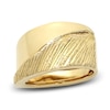 Thumbnail Image 1 of Italia D'Oro Textured Ring 14K Yellow Gold