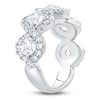 Thumbnail Image 2 of Lab-Created Diamond Anniversary Band 3 ct tw Round 14K White Gold