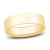 Thumbnail Image 1 of Men's Flat Wedding Band 14K Yellow Gold 6.0mm