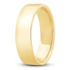 Thumbnail Image 2 of Men's Flat Wedding Band 14K Yellow Gold 6.0mm