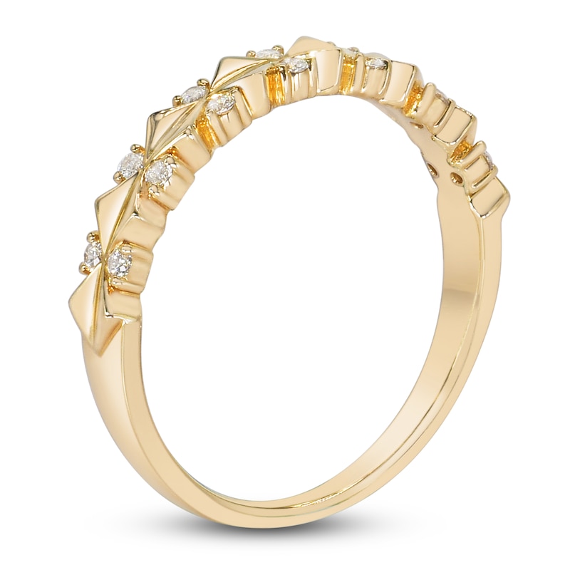 Main Image 2 of Diamond Ring 1/8 ct tw 14K Yellow Gold