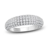 Thumbnail Image 1 of Diamond Multi-Row Pave Ring 2 ct tw Round 14K White Gold