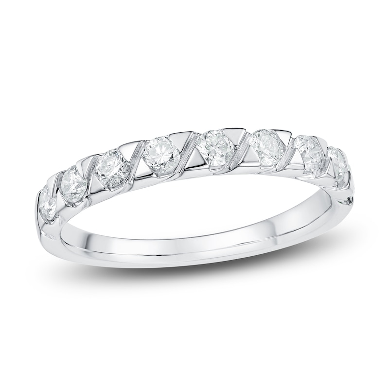 Diamond Anniversary Band 1/2 ct tw 14K White Gold | Jared