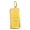 Thumbnail Image 2 of Rectangular 10g Ingot Charm 24K/18K Yellow Gold