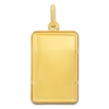 Thumbnail Image 3 of Rectangular 10g Ingot Charm 24K/18K Yellow Gold