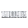 Thumbnail Image 1 of Lab-Created Baguette-Cut Diamond Anniversary Ring 2-1/5 ct tw 14K White Gold