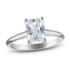 Thumbnail Image 0 of Radiant-Cut Lab-Created Diamond Solitaire Engagement Ring 1-5/8 ct tw Platinum (F/SI2)