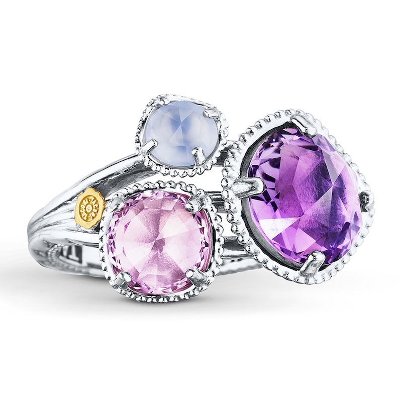 Main Image 1 of Tacori Amethyst Ring Sterling Silver/18K Yellow Gold