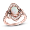 Thumbnail Image 0 of Le Vian Natural Opal Ring 1/2 ct tw Diamonds 14K Strawberry Gold