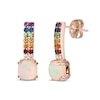 Thumbnail Image 1 of Le Vian Natural Opal Earrings 1/20 ct tw 14K Strawberry Gold