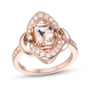 Thumbnail Image 1 of Le Vian Natural Morganite Ring 1/2 ct tw Diamonds 14K Strawberry Gold