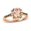 Thumbnail Image 1 of Le Vian Natural Morganite Ring 1/10 ct tw Diamonds 14K Strawberry Gold