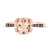 Thumbnail Image 2 of Le Vian Natural Morganite Ring 1/10 ct tw Diamonds 14K Strawberry Gold