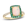 Thumbnail Image 1 of Le Vian Natural Opal & Natural Emerald Ring 1/5 ct tw Diamonds 14K Honey Gold