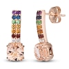 Thumbnail Image 2 of Le Vian Natural Multi Gemstone & Diamond 1/20 ct tw  Earrings 14K Strawberry Gold